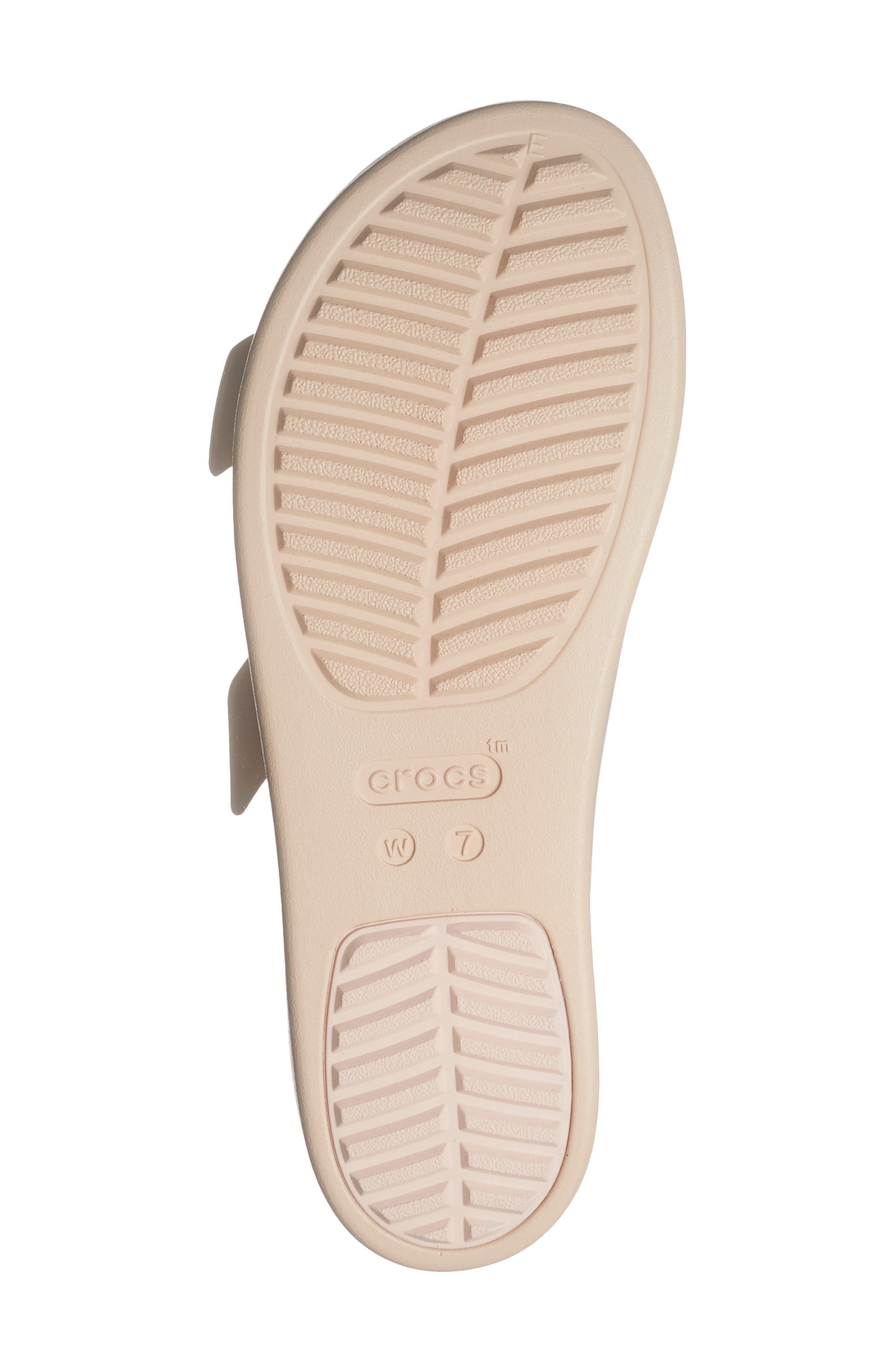 CROCS Brooklyn Wedge Slide Sandal, Alternate, color, Quartz