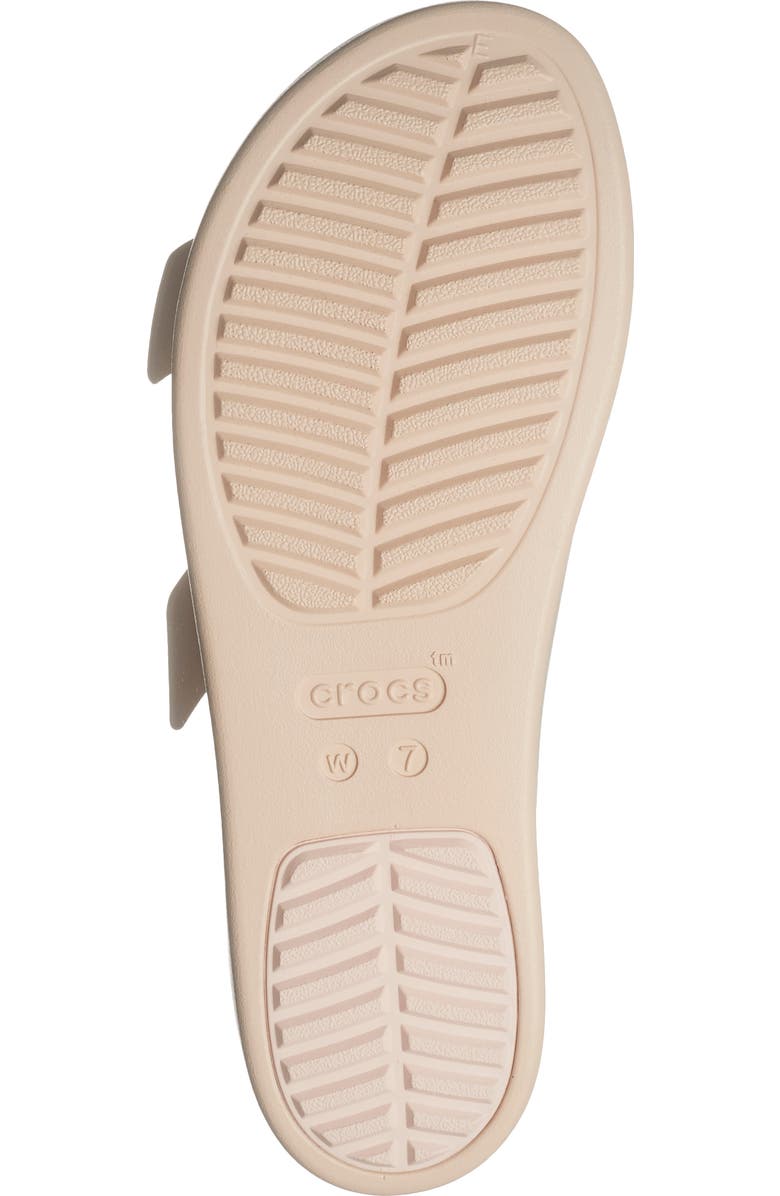 CROCS Brooklyn Wedge Slide Sandal, Alternate, color, Quartz