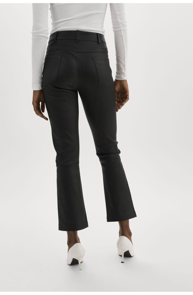 LAMARQUE Faris | Stretch Leather Pants, Alternate, color, Black