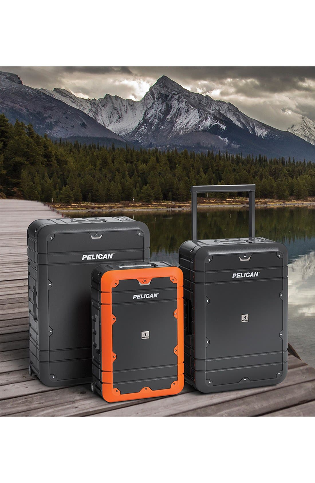 Pelican Luggage 'EL27 - Elite Weekend' Rolling Suitcase, Alternate, color, 