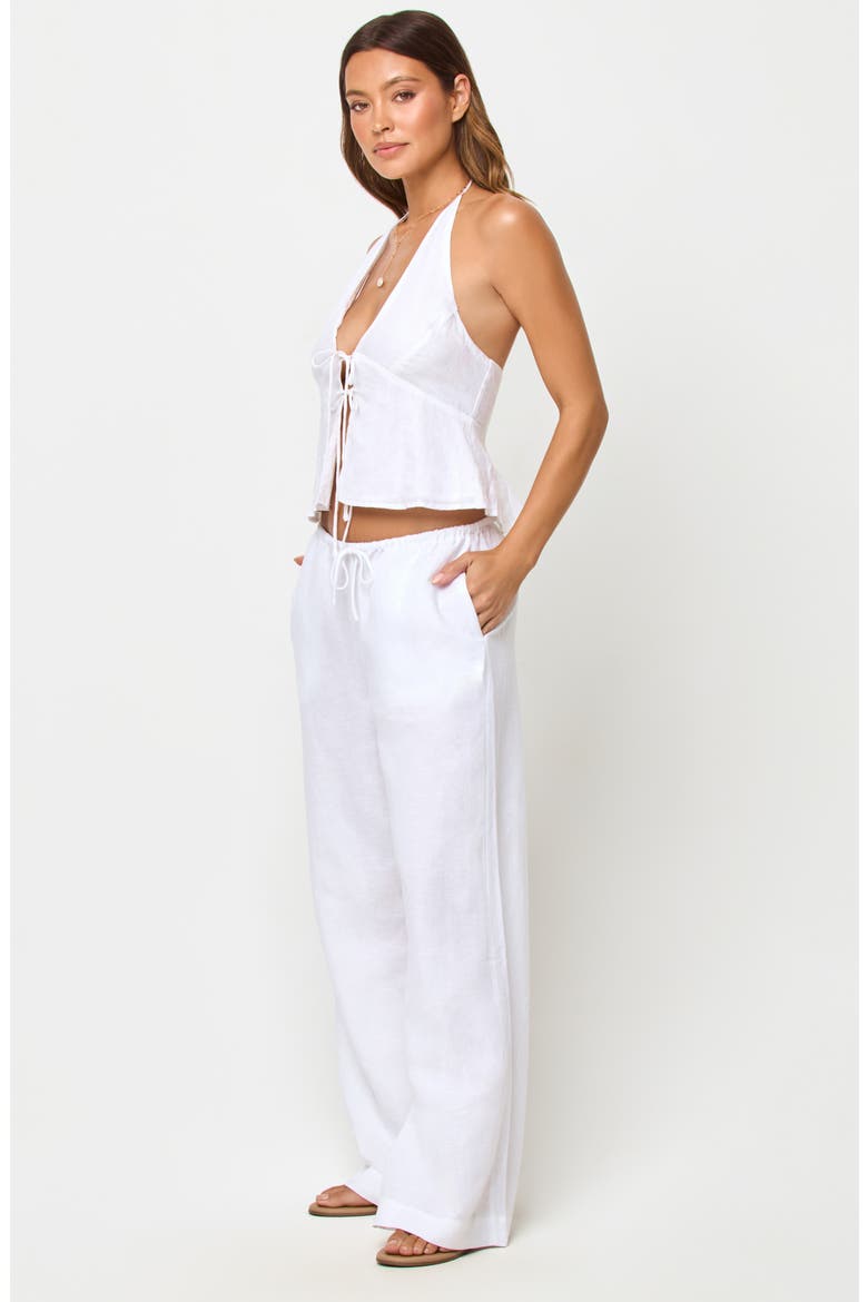 Nina Cover-Up Pants, Alternate, color, WHITE
