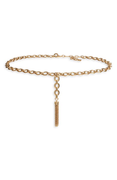 The Chloé Pompoms Chain Belt