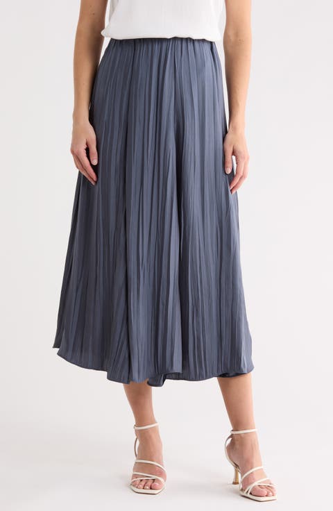 Crinkled Maxi Skirt