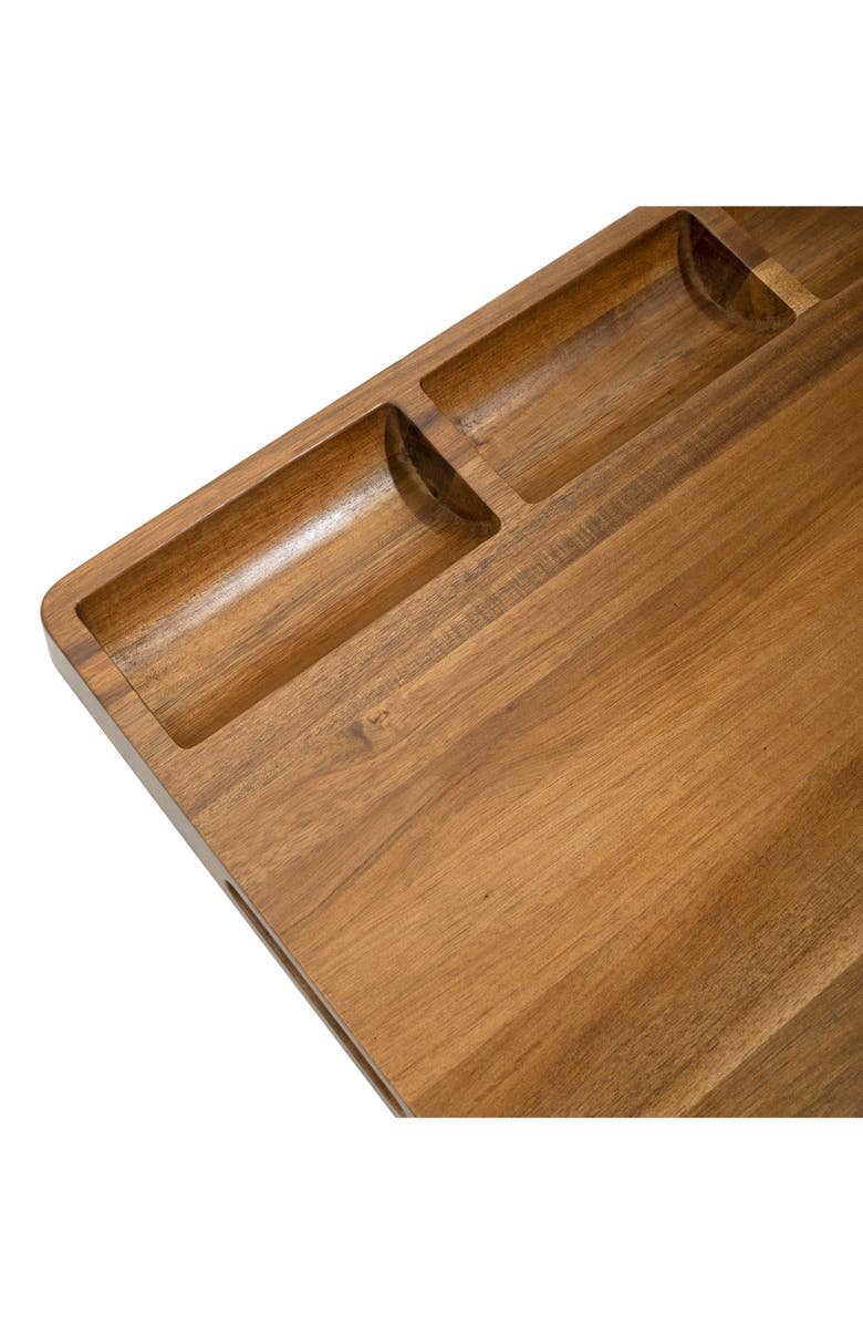 Viking 20-Inch Butcher Block Prep/Serving Board, Alternate, color, Brown