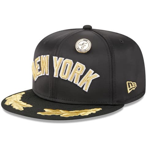 Men's New Era  Black New York Yankees 2025 59FIFTY Day Gold Leaf 59FIFTY Fitted Hat