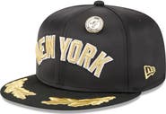 New Era Men's New Era Black New York Yankees 2025 59FIFTY Day Gold Leaf 59FIFTY Fitted Hat