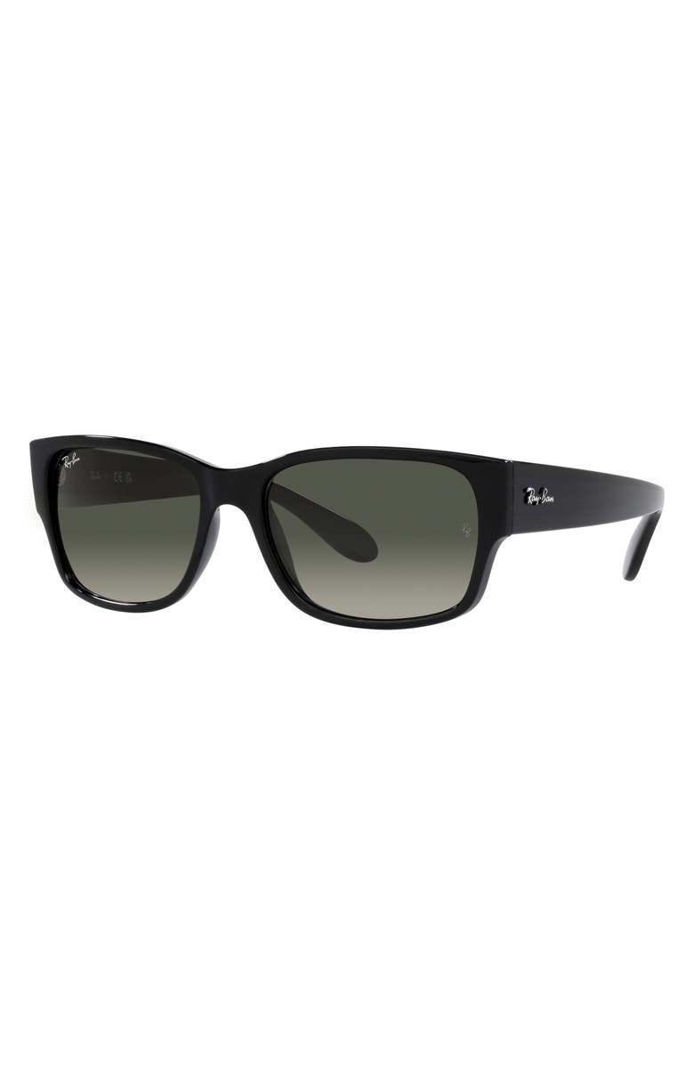 Ray-Ban 55mm Gradient Pillow Sunglasses, Alternate, color, 