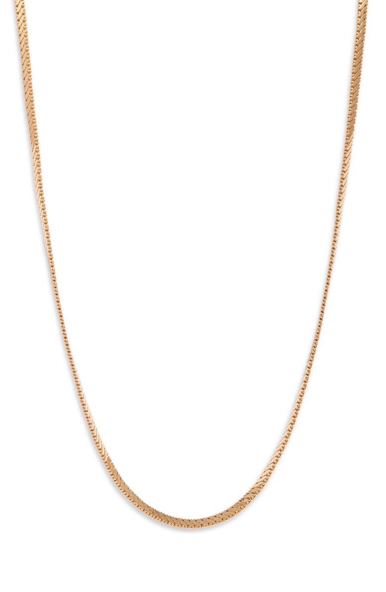 Nordstrom Demi Fine Snake Chain Necklace, Main, color,