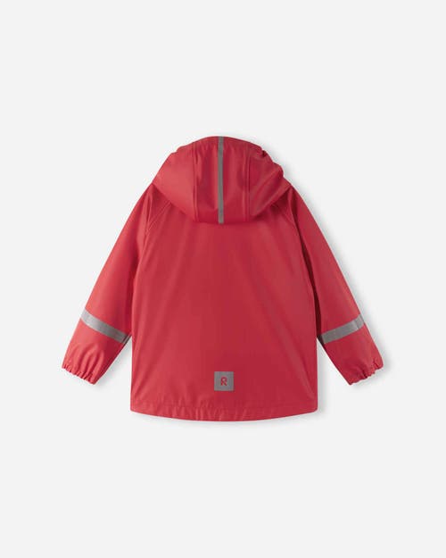 Reima Lampi Raincoat In Red