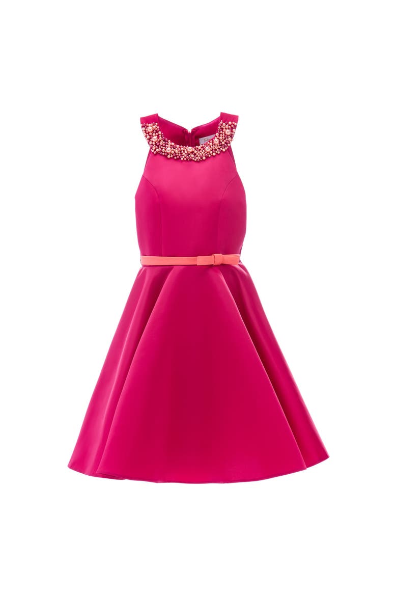Cardona Dress, Main, color, Fuchsia