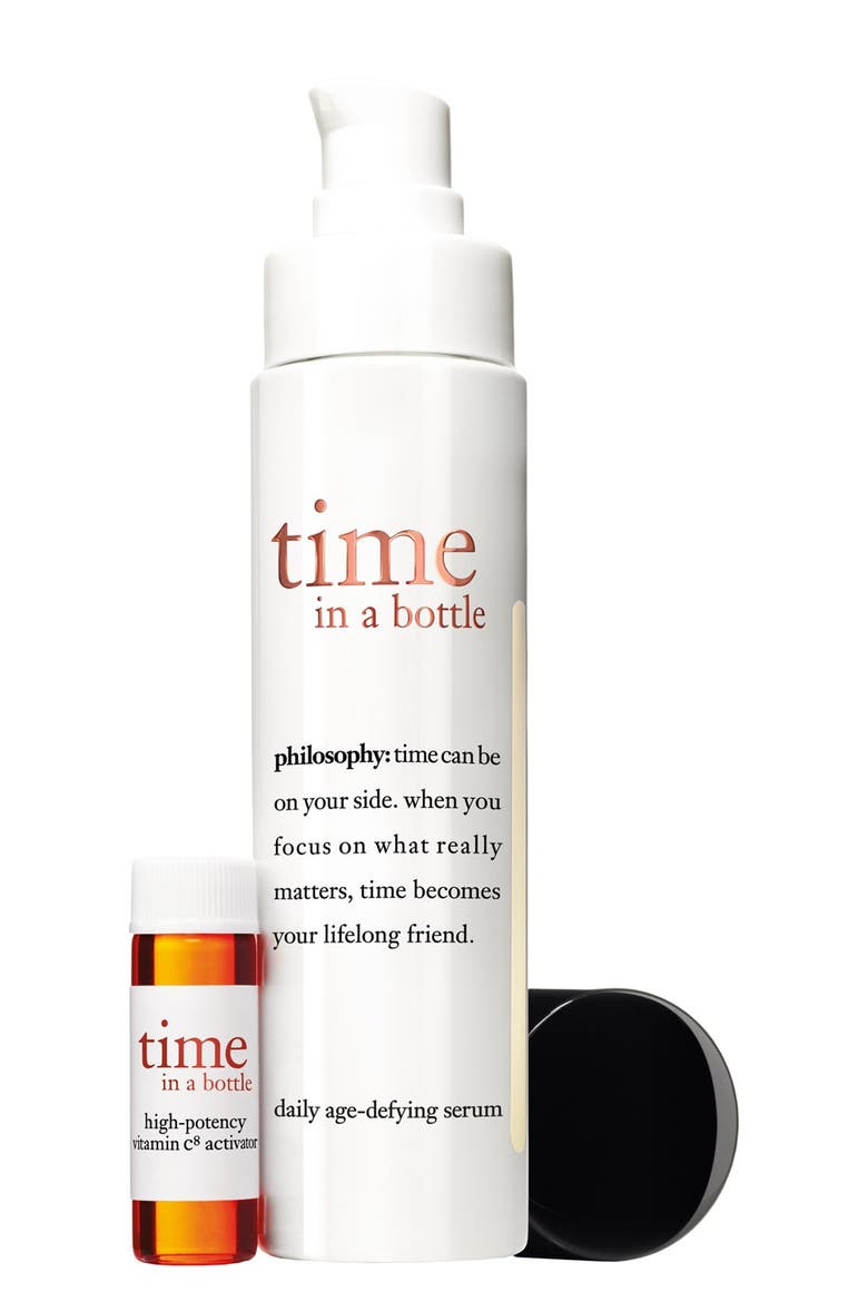 'time in a bottle' daily age-defying serum, Main, color, NO COLOR