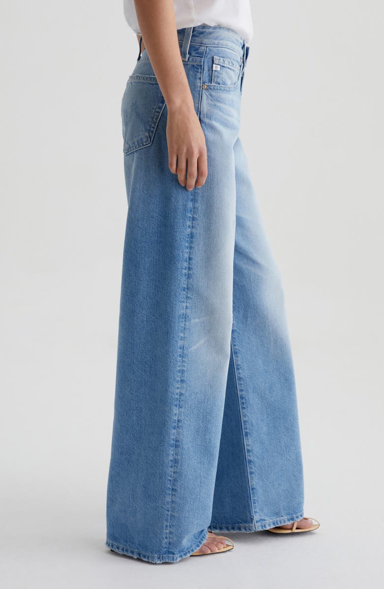 AG Adria Low Rise Baggy Wide Leg Jeans, Alternate, color, 