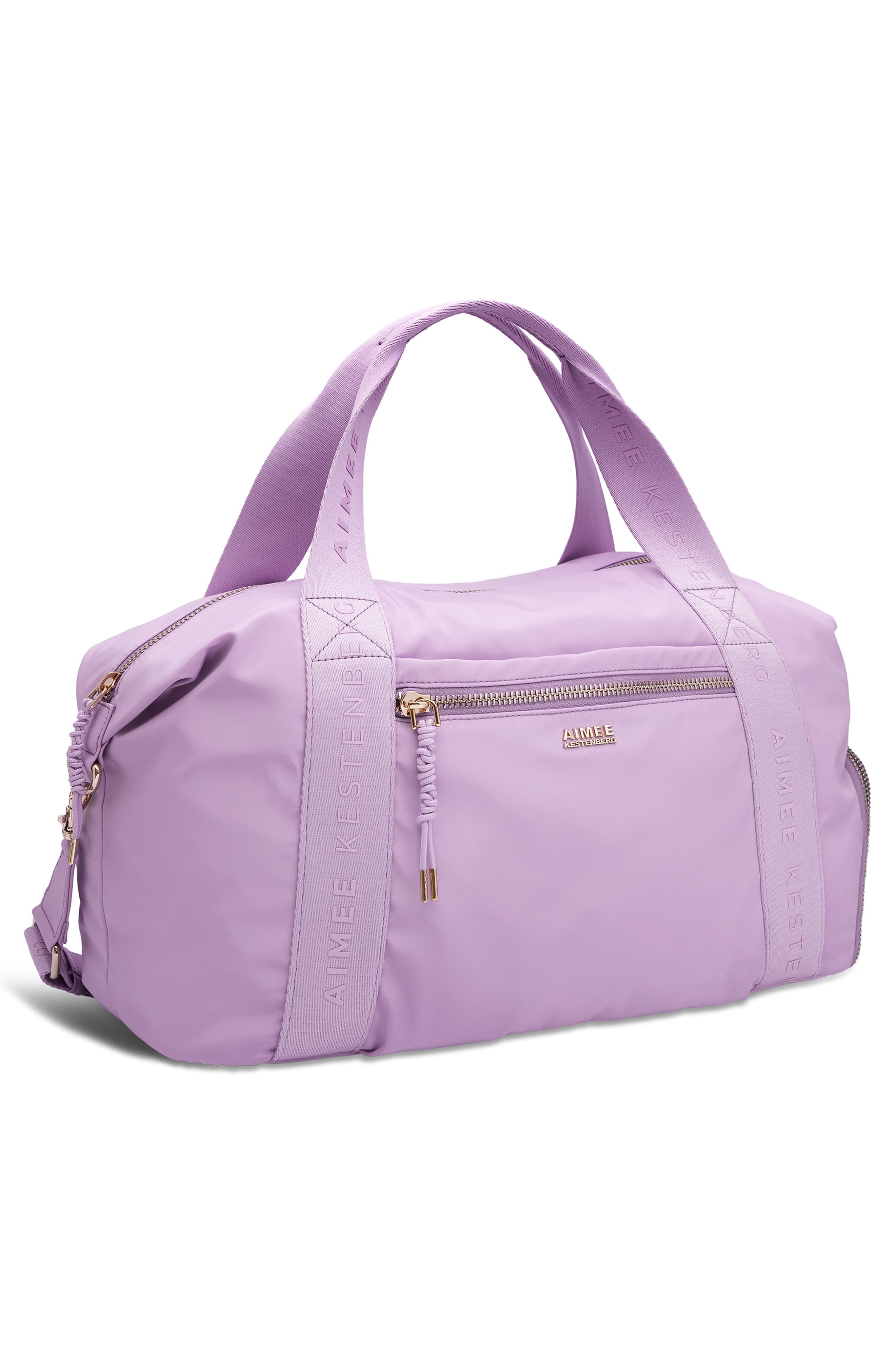 Duffle Bag, Alternate, color, LILAC