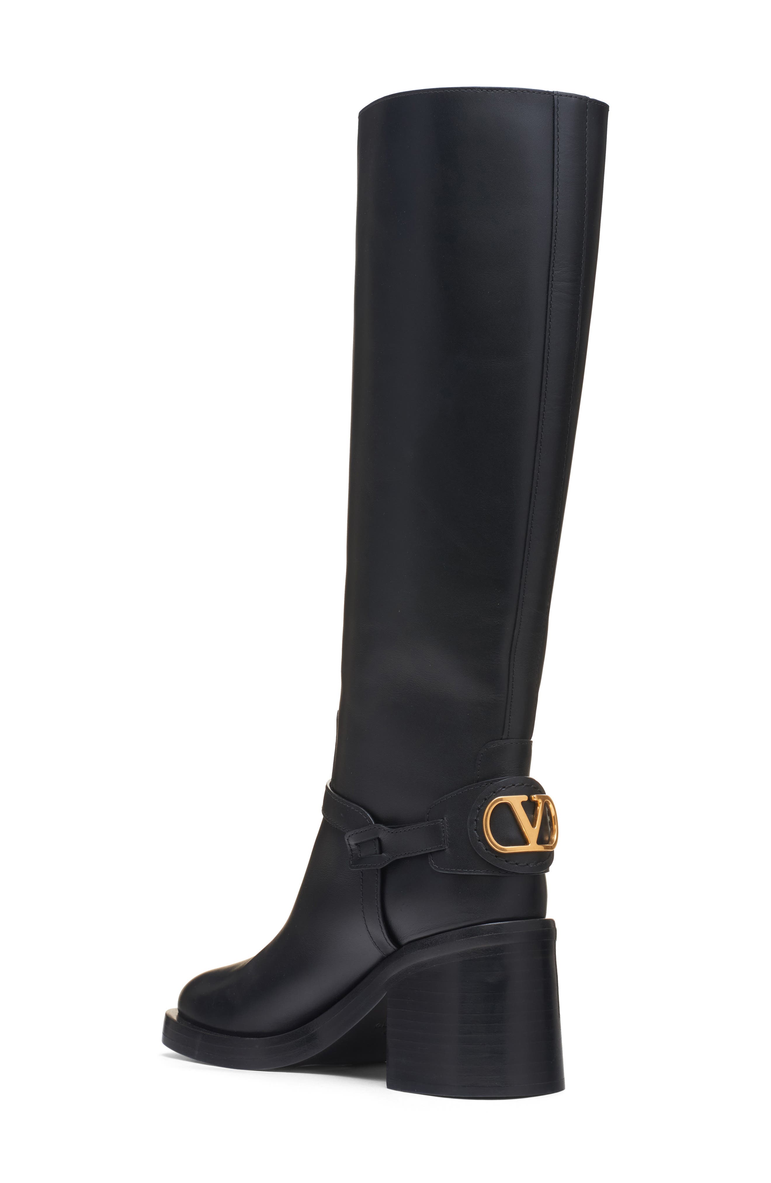 Valentino Garavani VLOGO Signature Boot, Alternate, color, Black