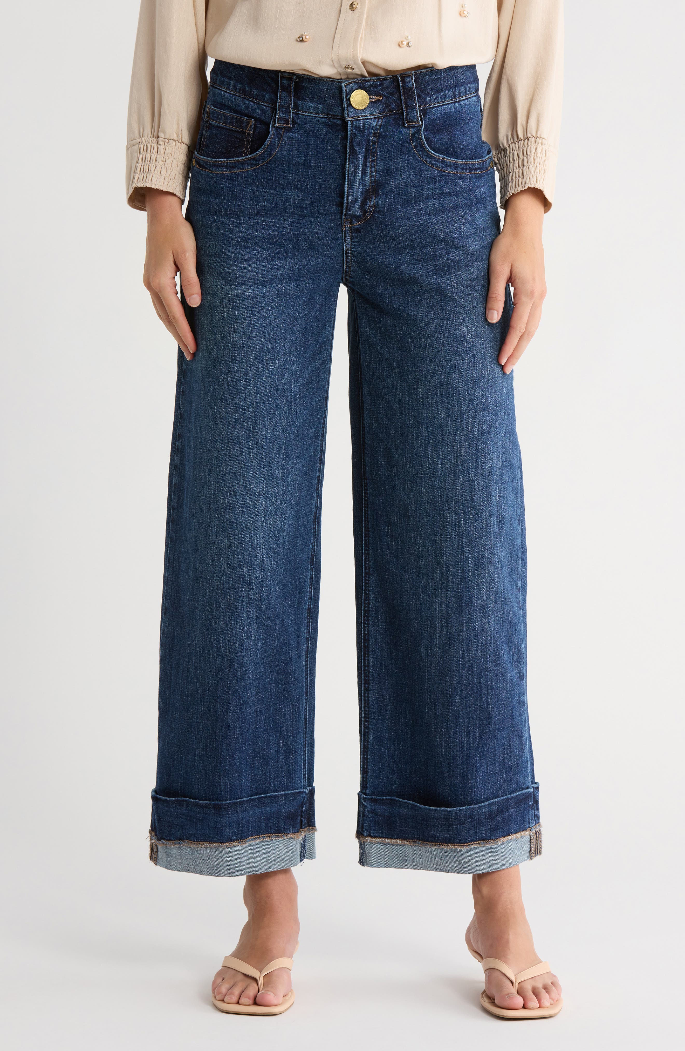 Democracy Crop Cuffed Jeans