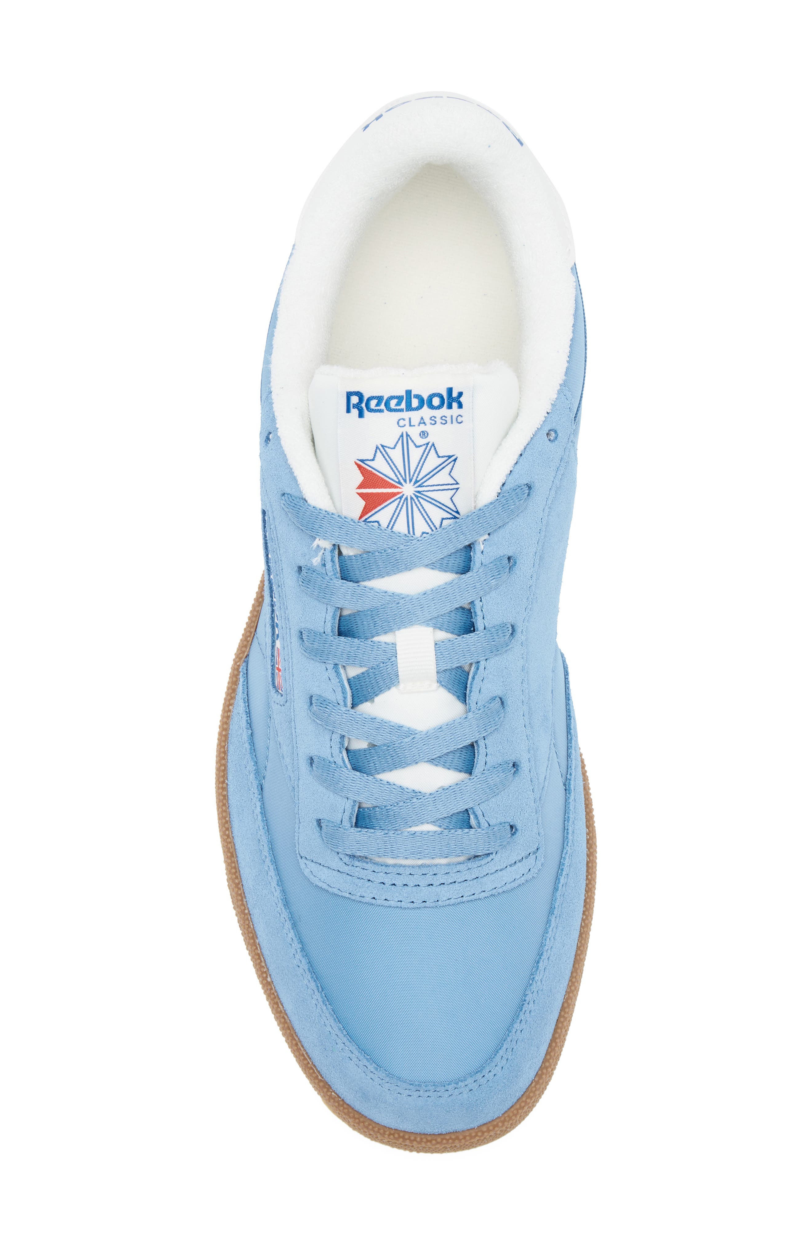 Reebok Club C 85 Sneaker, Alternate, color, Essentialblue/ Chalk/ Gum