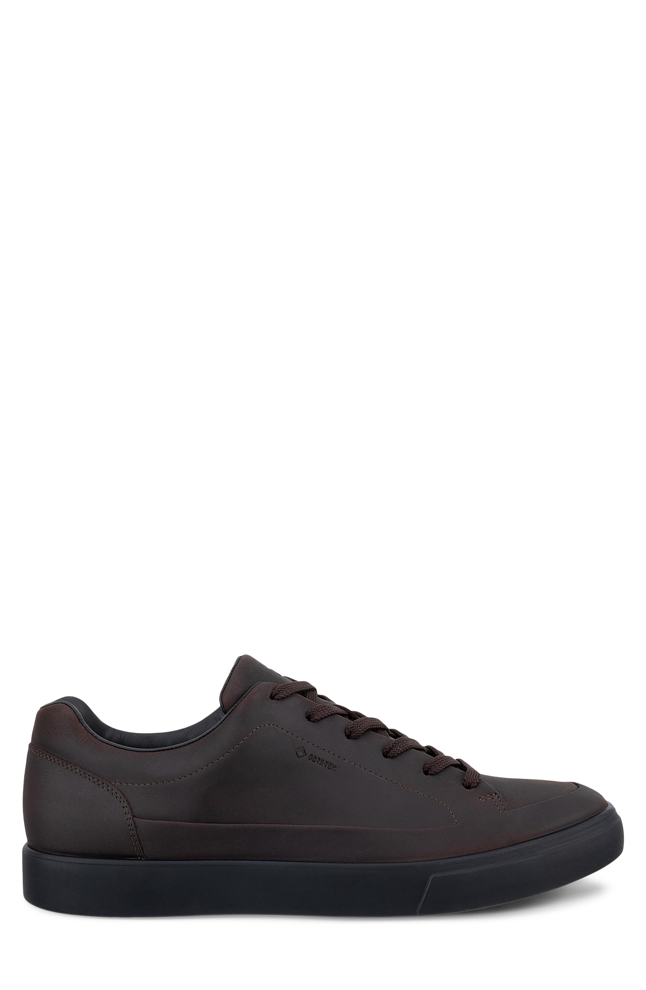 ECCO Soft 10 Gore-Tex<sup>®</sup> Sneaker, Alternate, color, Mocha
