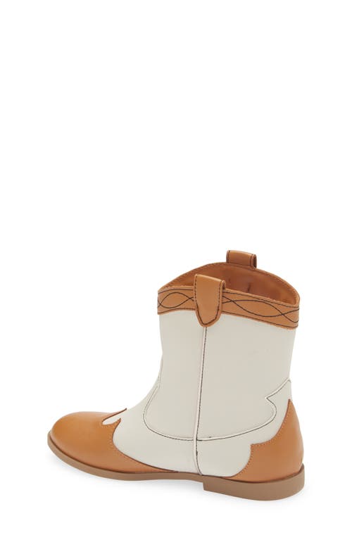 Tucker + Tate Kids' Goldie Western Boot In Tan Multi
