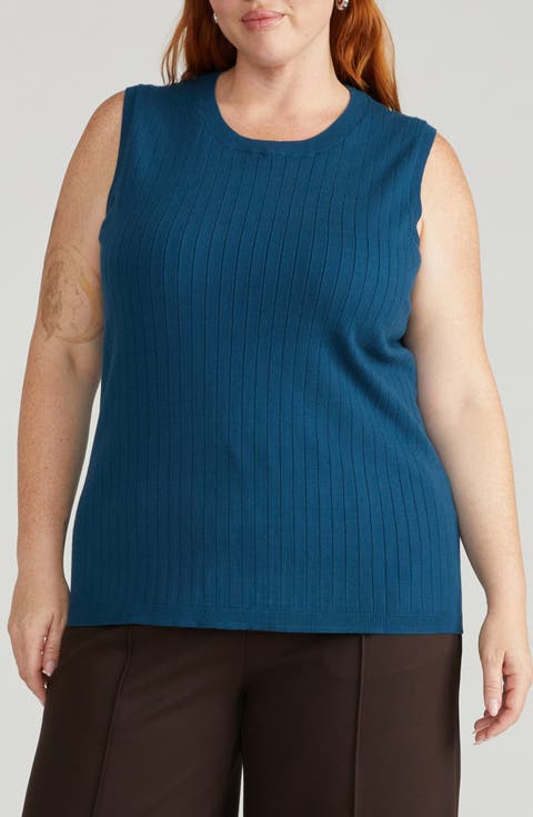 Workwear Rib Sweater Vest