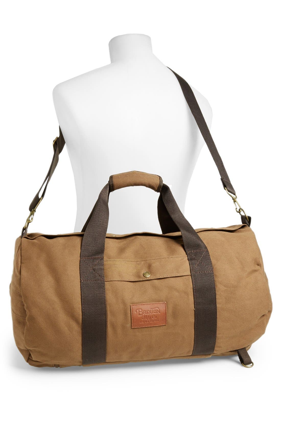 'Bixby' Duffel Bag, Alternate, color, SEPIA