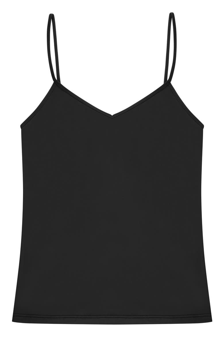 Soft Seamless Camisole, Alternate, color, TAP SHOE BLACK
