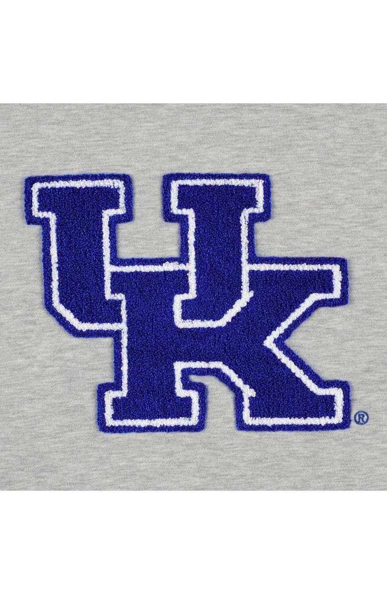 GAMEDAY COUTURE Women's Gameday Couture Ash Kentucky Wildcats In It To Win It Sporty Mock Neck Pullover Sweatshirt, Alternate, color, 