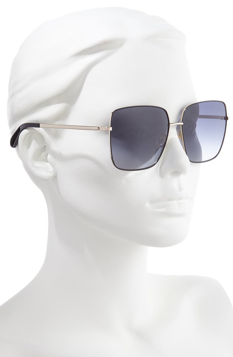 kate spade new york
 60MM Square Sunglasses