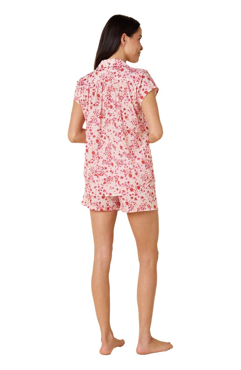 The Cat
s Pajamas Voile Short Set, Alternate, color, Petite Rosette