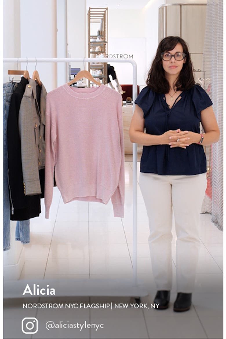 Sunwash Organic Cotton Crewneck Sweater video