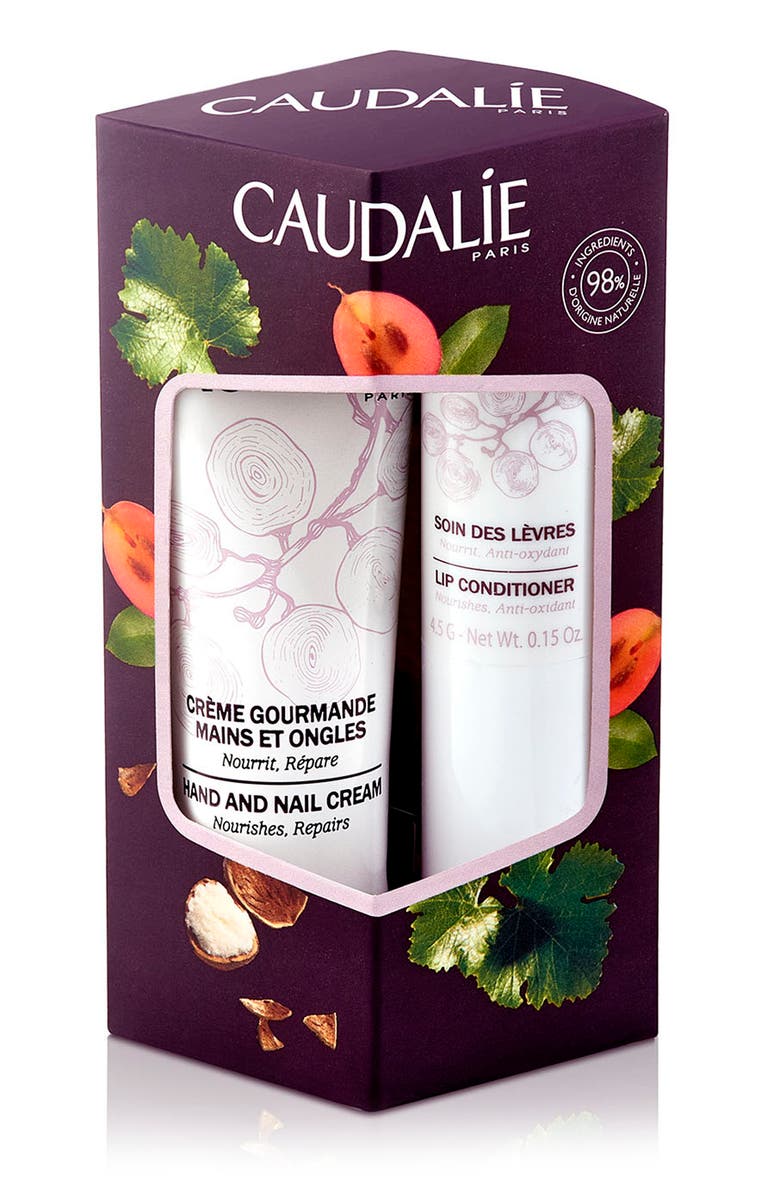 CAUDALÍE Travel Size Lip & Hand Duo, Main, color, 
