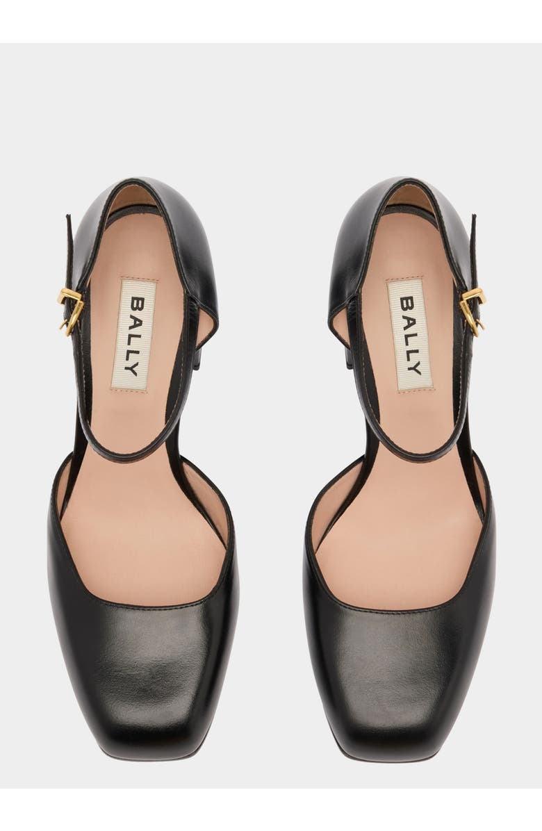 Bally Eclayr Pump in Leather, Alternate, color, Black