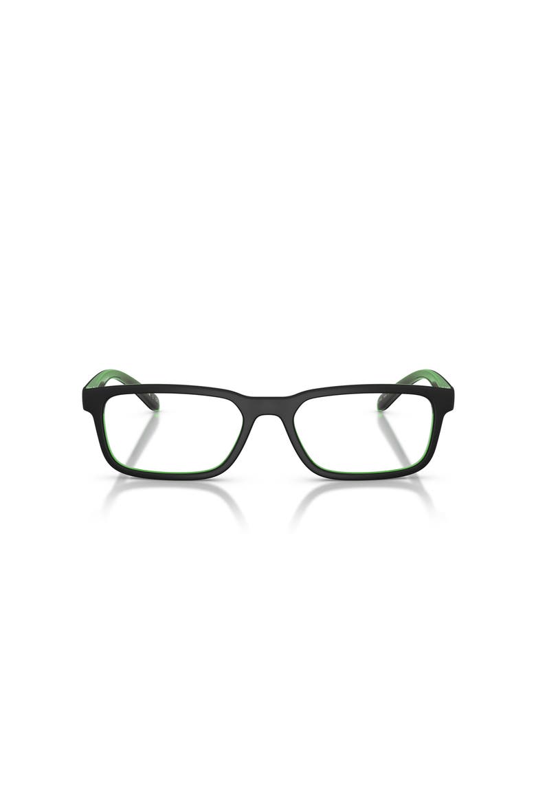 55mm Rectangle optical glasses, Alternate, color, Black