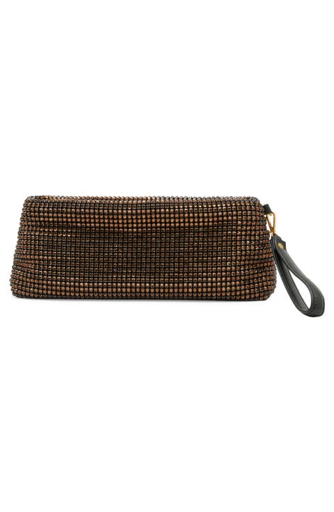 Olga Crystal Embellished Clutch