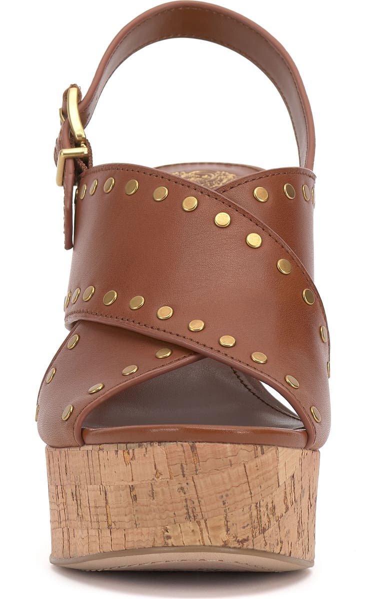 Vince Camuto Ellna Platform Wedge Sandal, Alternate, color, Caramello