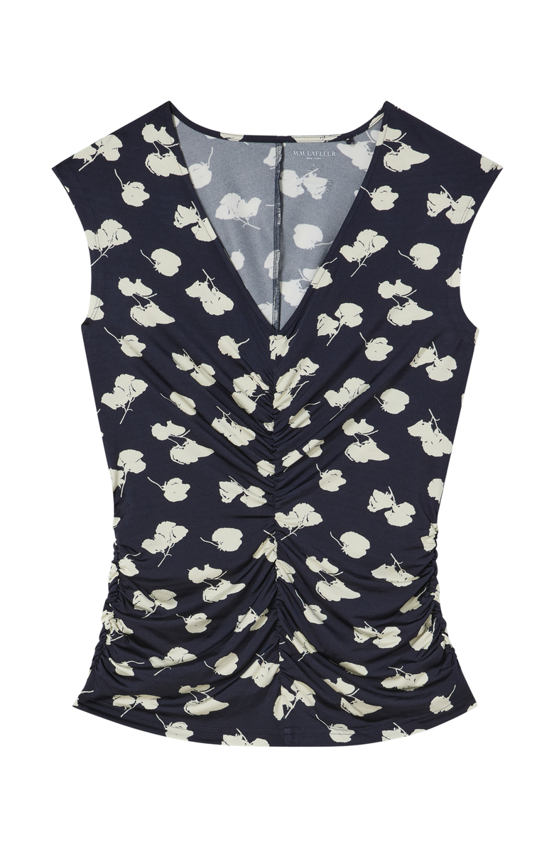 M.M.LaFleur Franka Ruched Top, Alternate, color, 