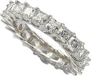 SUZY LEVIAN Square Cut CZ Eternity Ring