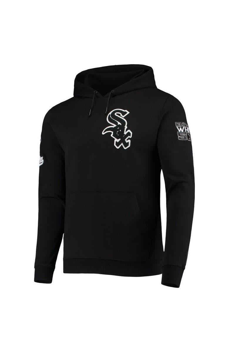 PRO STANDARD Men's Pro Standard Black Chicago White Sox Team Logo Pullover Hoodie, Alternate, color, 