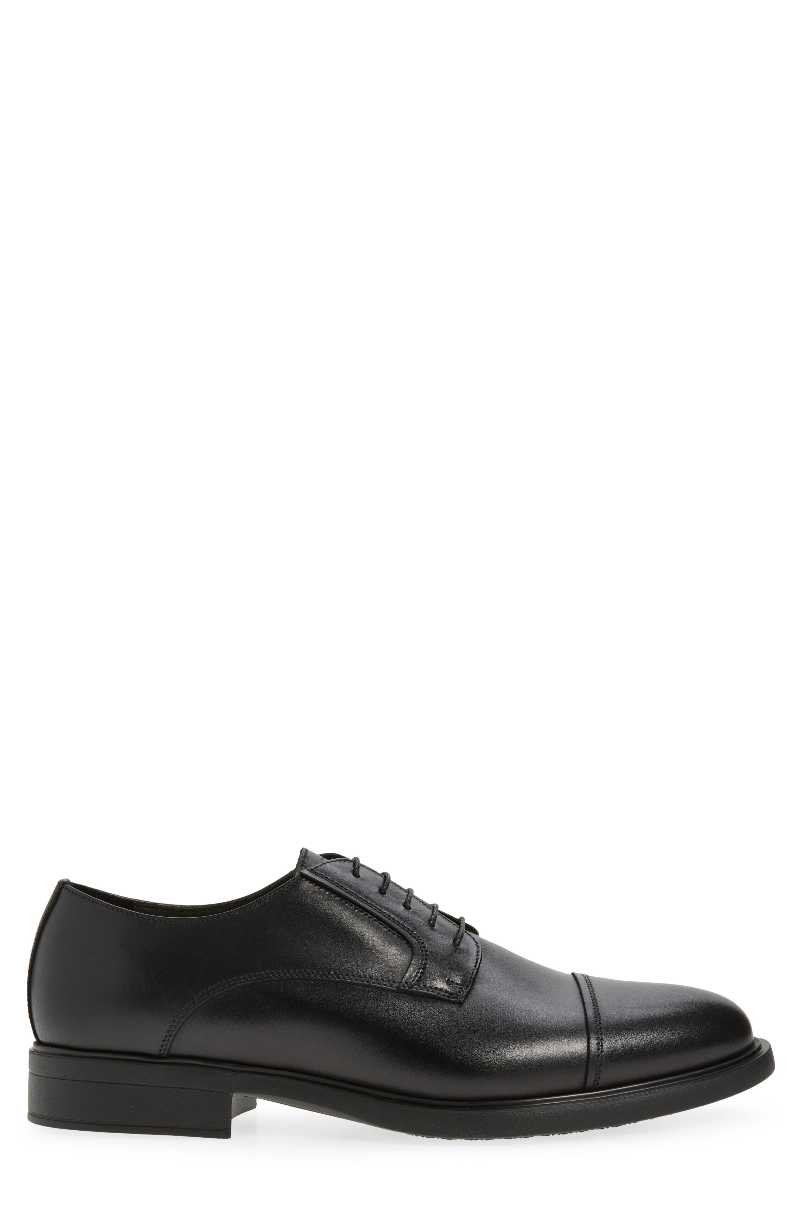 Marcello Cap Toe Derby, Alternate, color, NERO