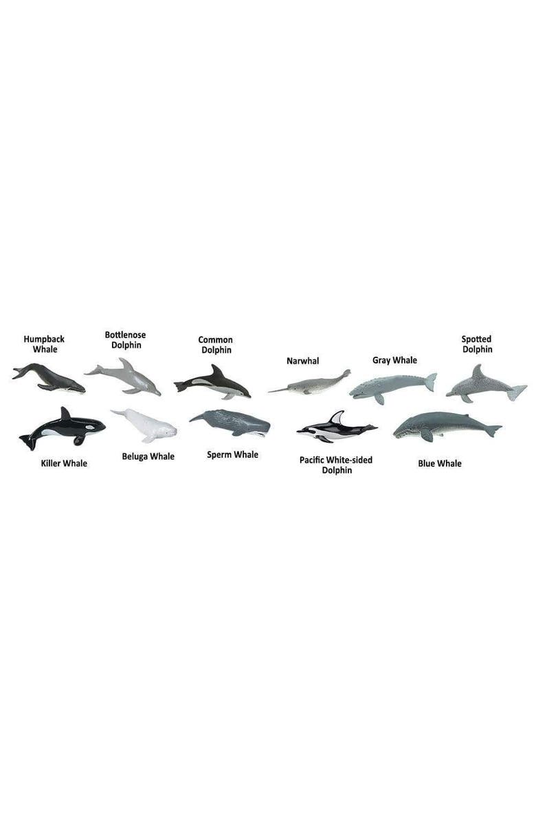 Safari Ltd. Whales And Dolphins Toy, Alternate, color, NO COLOR