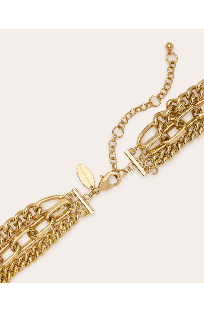 Ramy Brook Karissa Multi Strand Crystal Pendant Necklace, Alternate, color, Colorado Topaz
