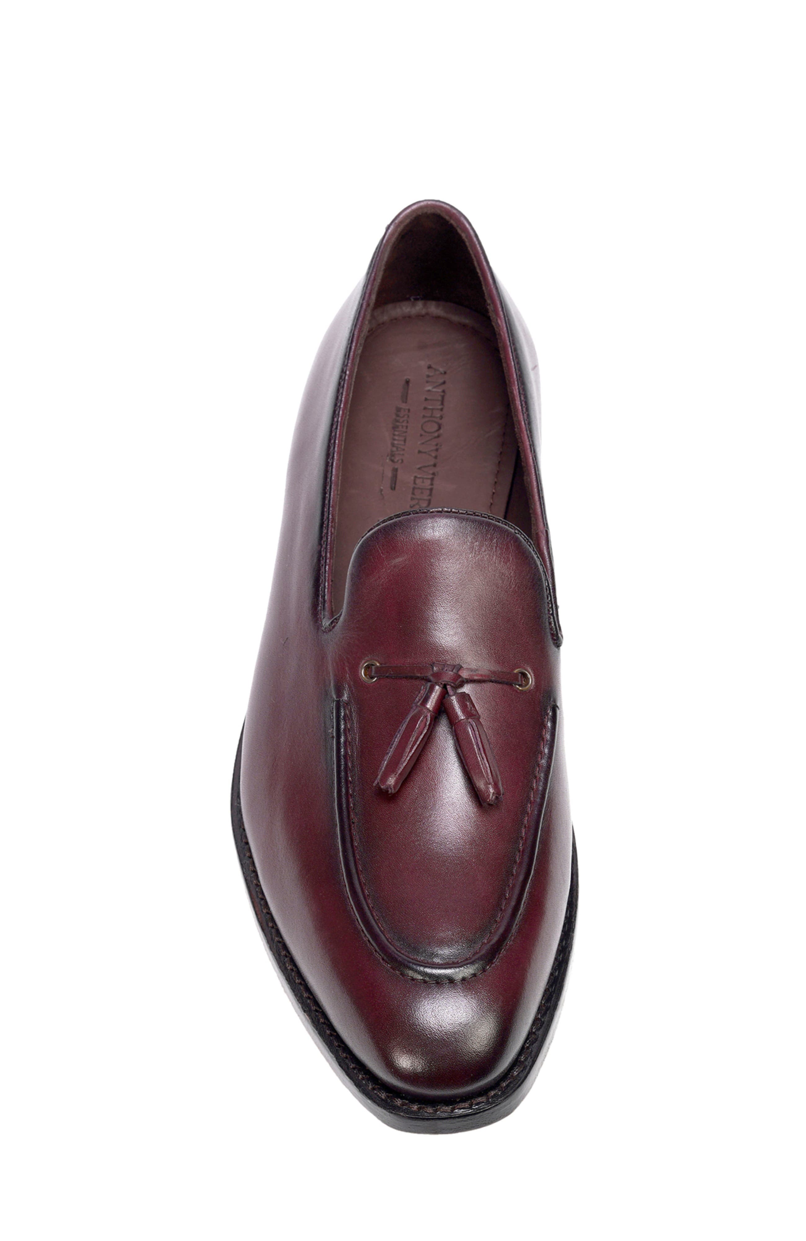 Kennedy Tassel Loafer, Alternate, color, Burnished Oxblood