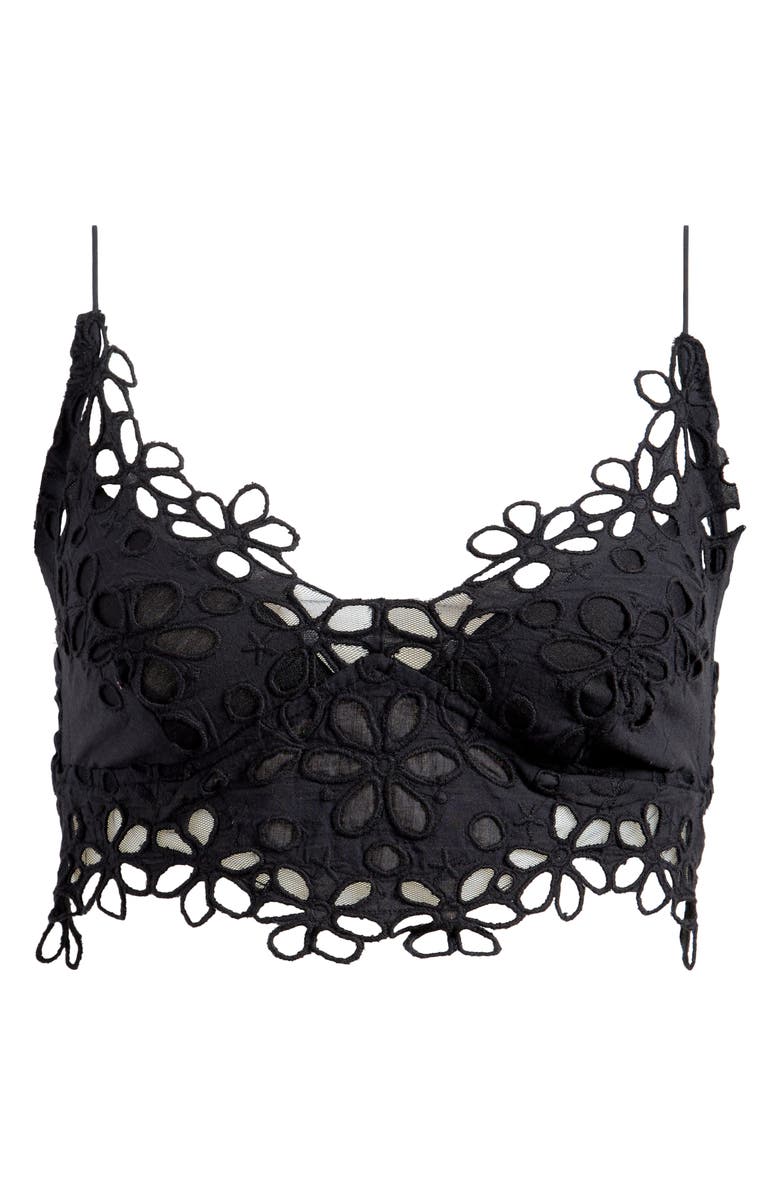 Free People Intimately FP Asteria Lace Bralette, Alternate, color, Black