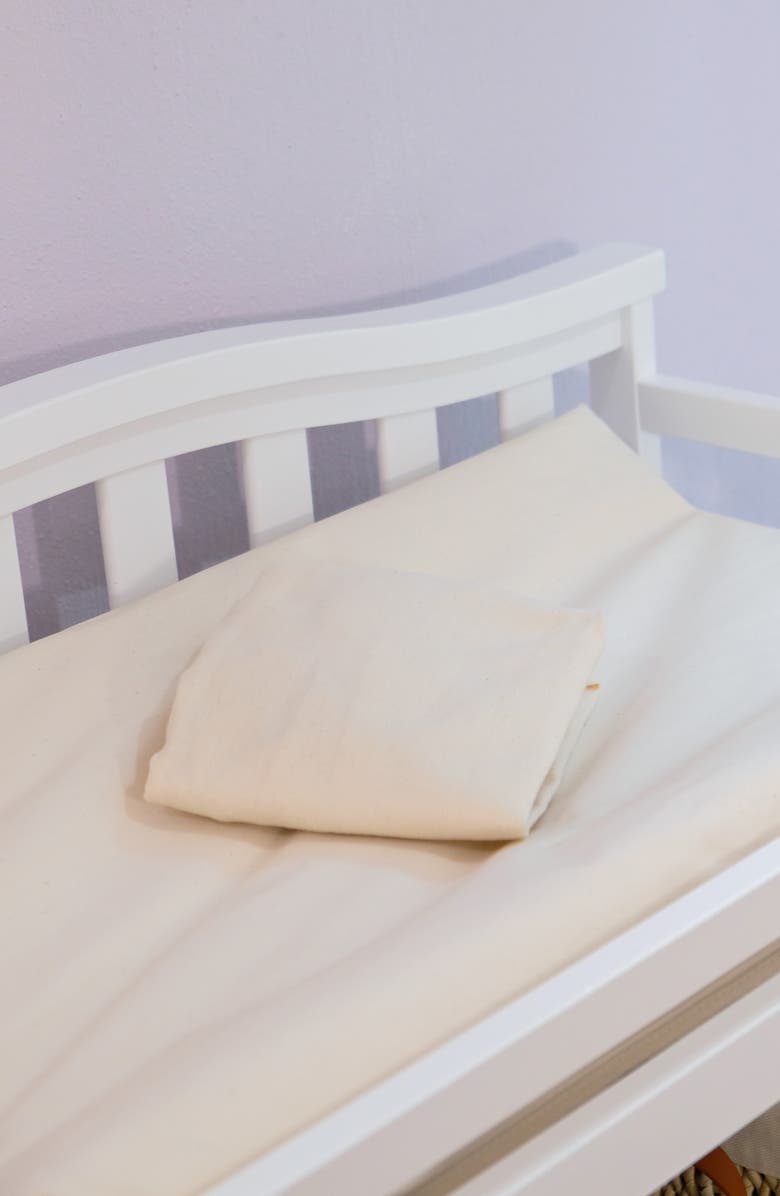 Naturepedic Organic Cotton Changing Pad Cover, Alternate, color, Natural