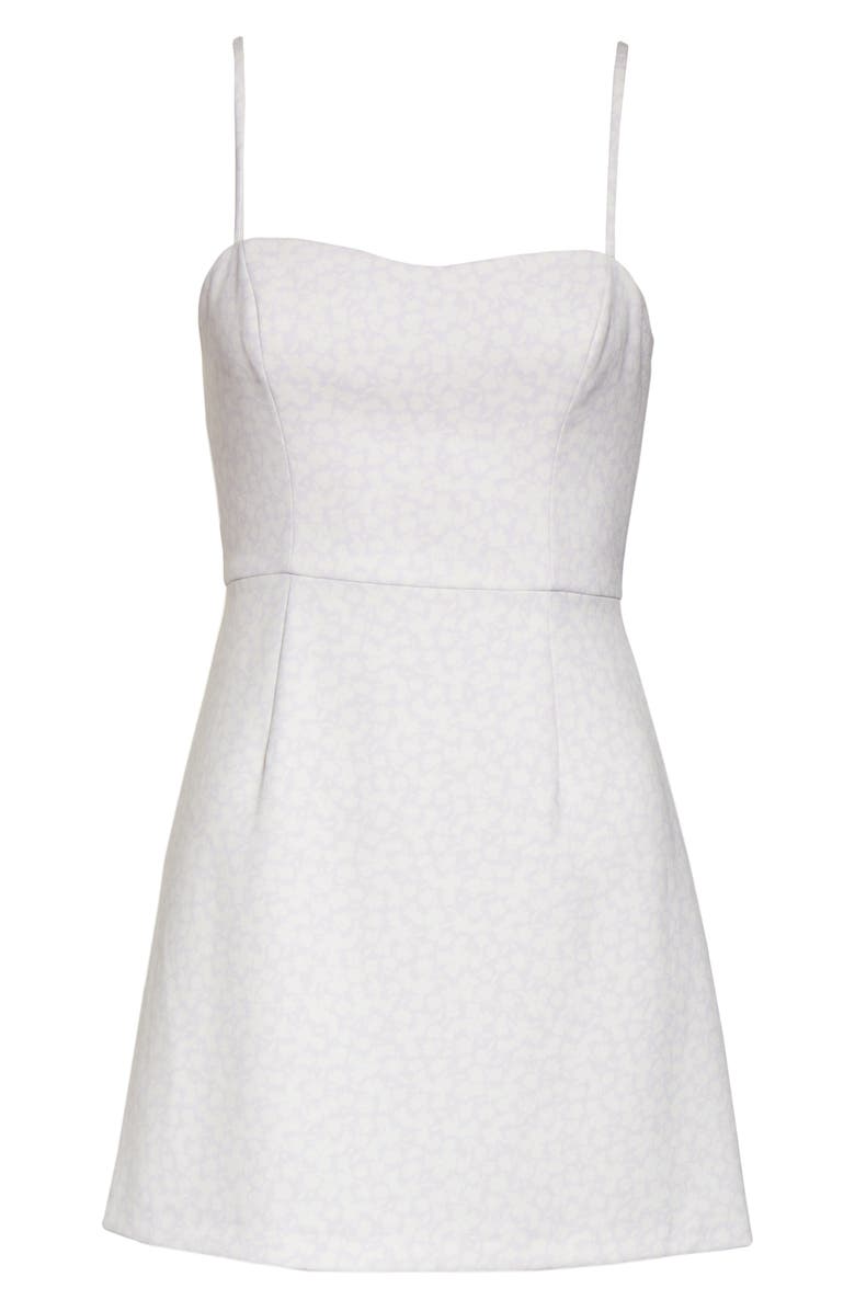 French Connection Baylee Whisper Print Minidress, Alternate, color, 
