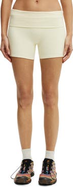 COTTON ON BODY Women's Active Ultra Soft Roll Over Shortie Short
