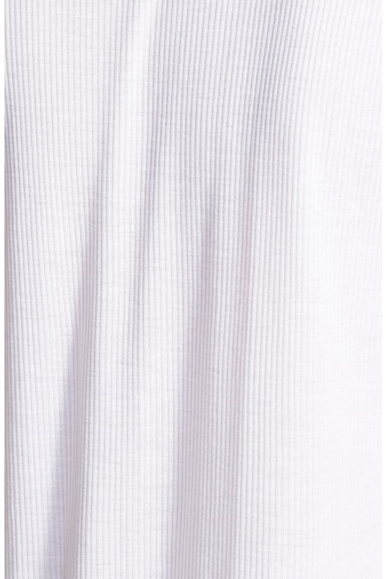 'Go Away Monday' Ribbed Tank, Alternate, color, WHITE