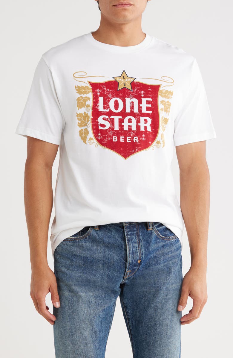 American Needle Lone Star Graphic T-Shirt, Main, color, White