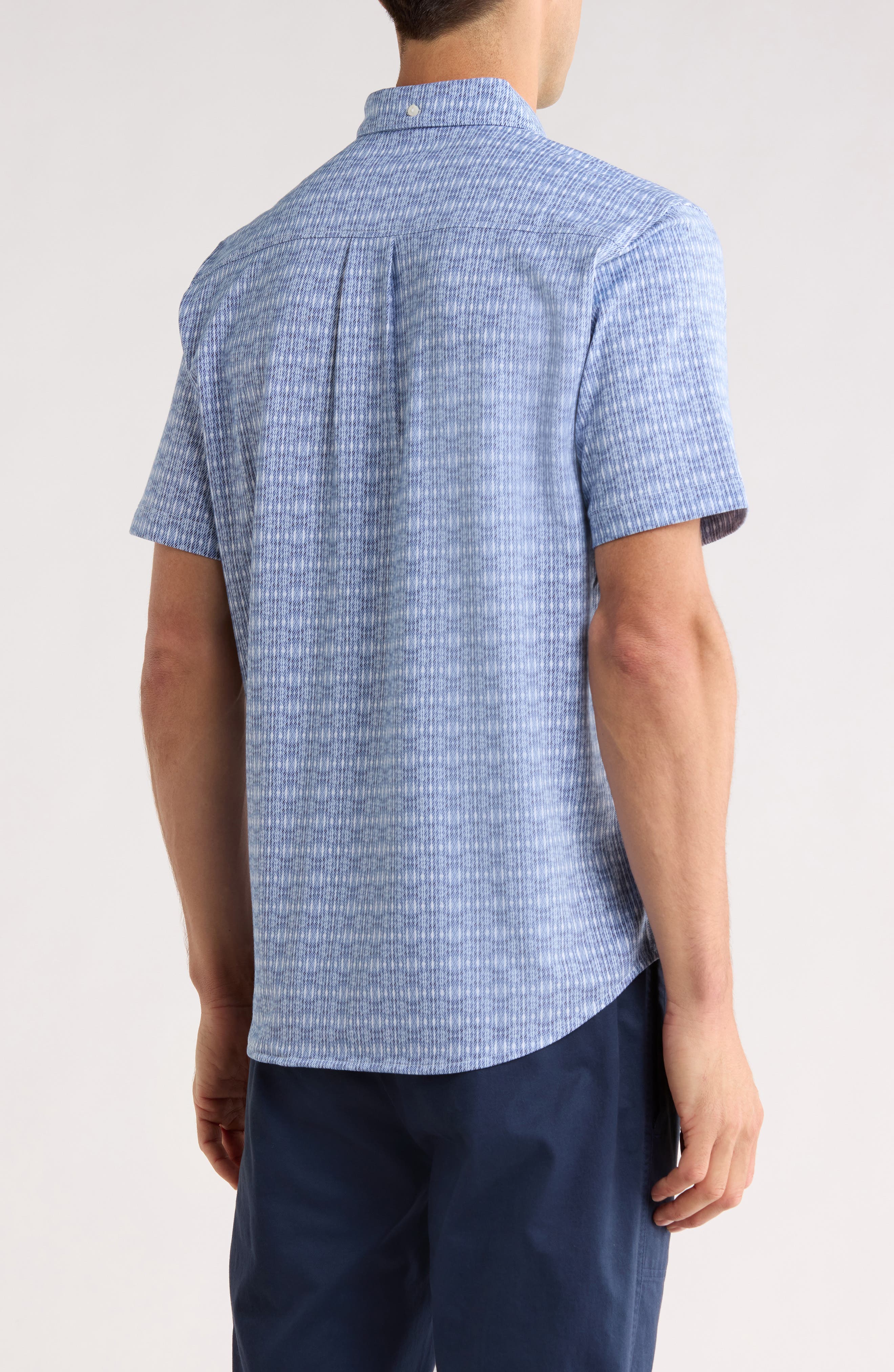 Sunburst Tie Bye Short Sleeve Button-Up Shirt - image 4