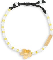 Marc Jacobs Daisy Beaded Slider Bracelet