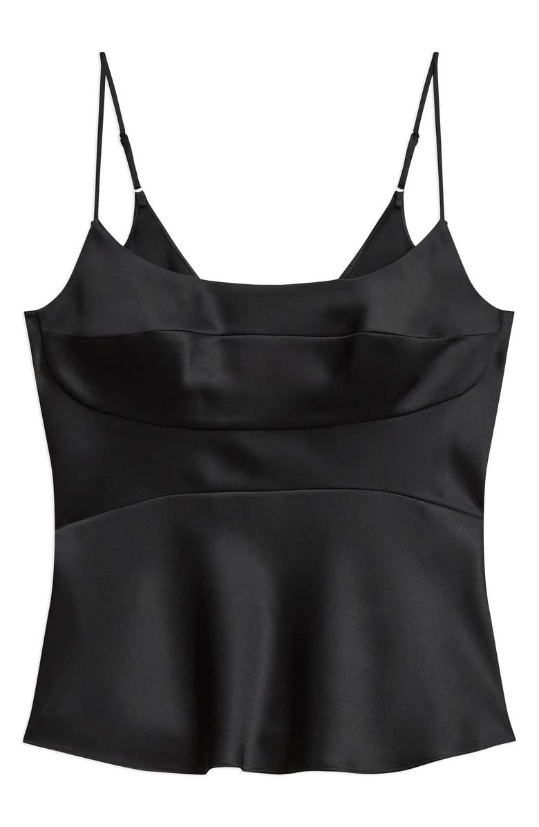 Theory Satin Camisole, Alternate, color, Black